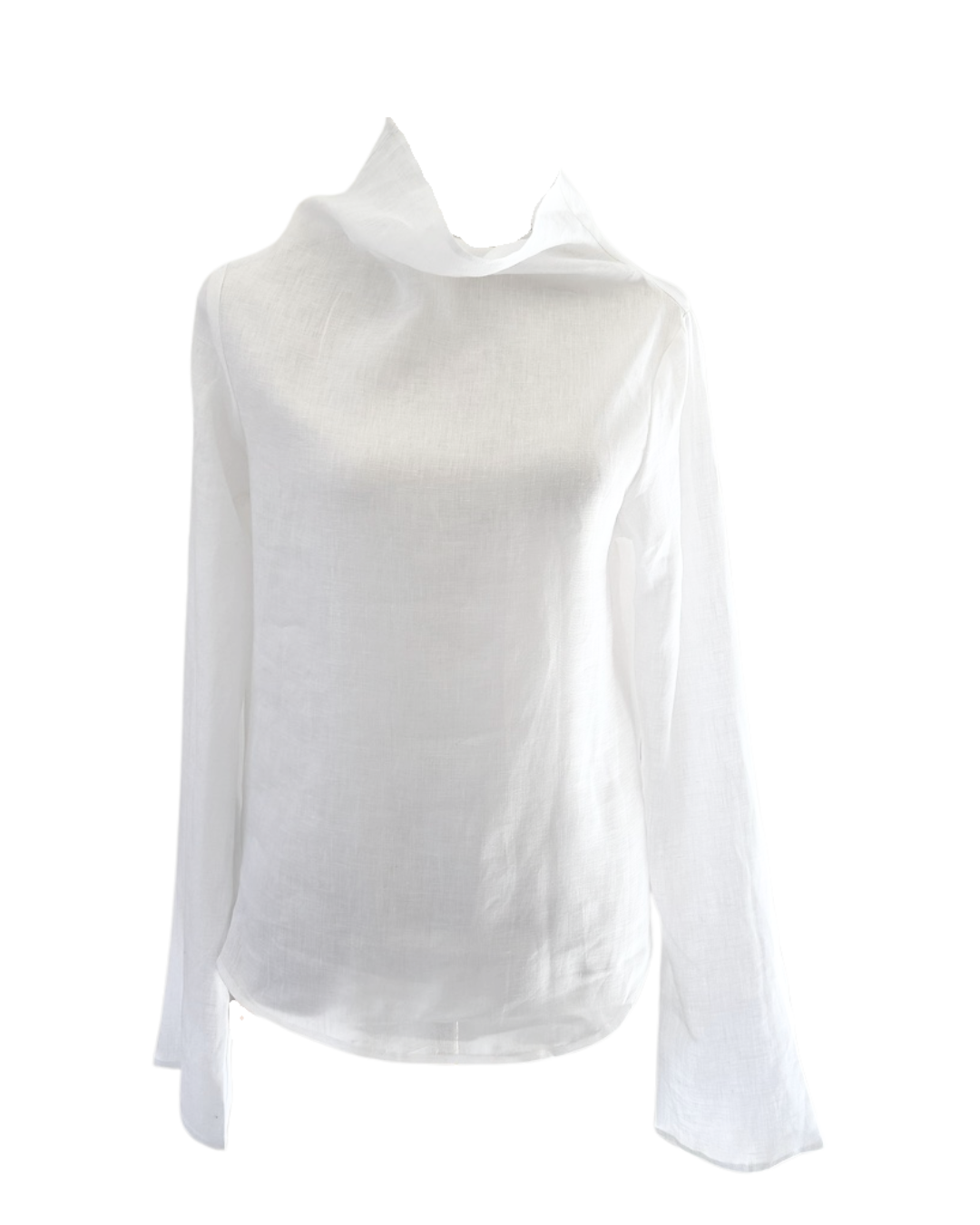 Lagoon Linen Top - White